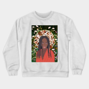 African Beauty, black girl Crewneck Sweatshirt